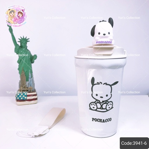 [3941-6] Insulated Stainless Steel Coffee Cup \ Pochacco 