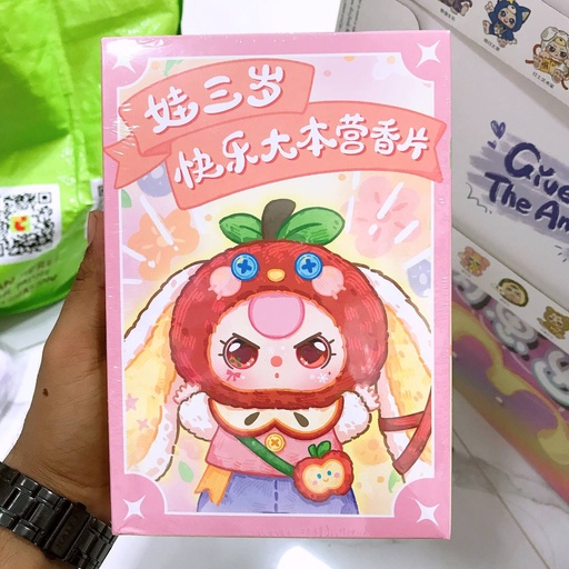 [4412] Blind Box / Baby Three Happy Camp Fragrance Tablets Series 
