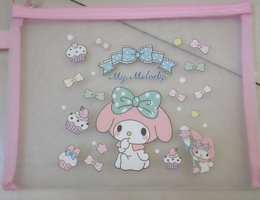 [4421-3] Stationary Zip Bag / MyMelody 