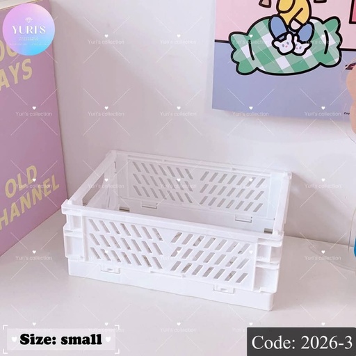 [2026-3] Desk Organizer (Size Small) \ White 