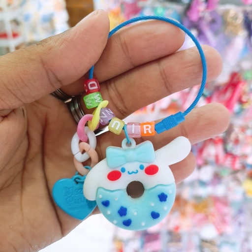 [4044] Sanrio Donut Keychain