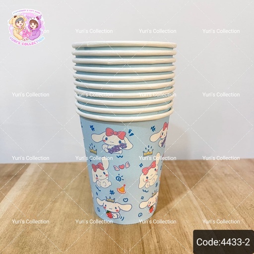 [4433-2] Sanrio Disposable Cup / Cinnamon