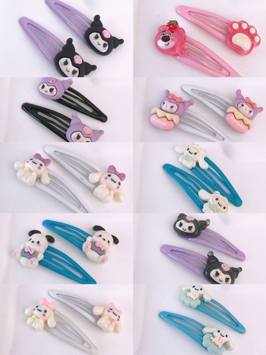 Handmade Clips Pack / 2pcs 