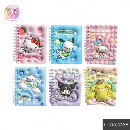 [4438-3] Sanrio 3D NoteBook \ MyMelody 