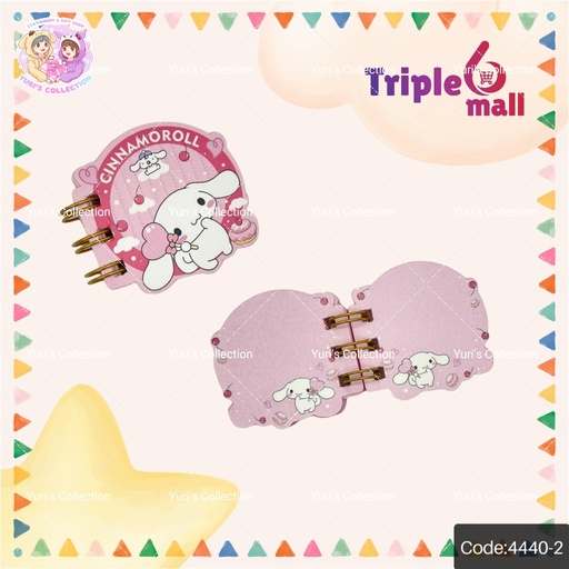 [4440-2] Mini NoteBook / Cinnamon Pink 