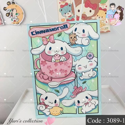 [3089-1] Sanrio Paper Bag / Cinnamon 