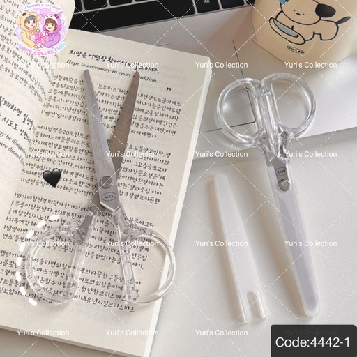 [4442-1] Transparent Handle Scissors