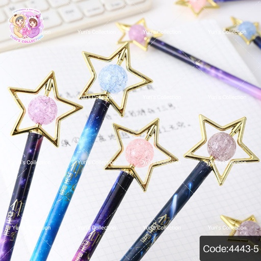 [4443-5] Ball Star Magic Crystal Pen / Galaxy 