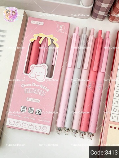 [3413] MOKA Pen (5pcs)