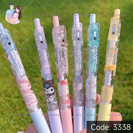 [3338] Sanrio Pen (6pcs)
