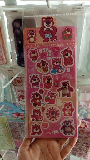 [4477] Flash Coco Party Bling Sticker / Lotso