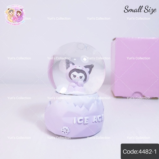 [4482-1] ICE AGE Snow Ball Small / Kuromi