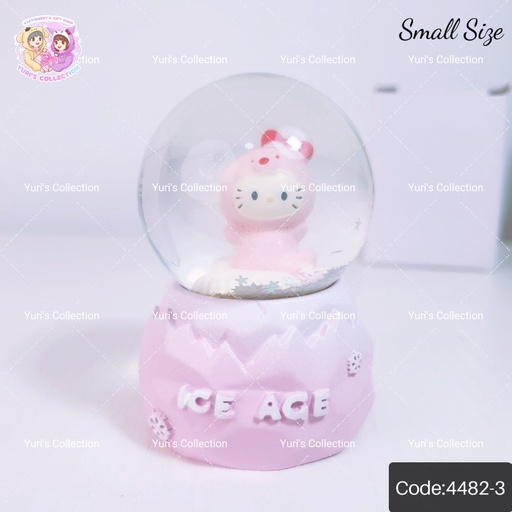 [4482-3] ICE AGE Snow Ball Small / Hello Kitty 