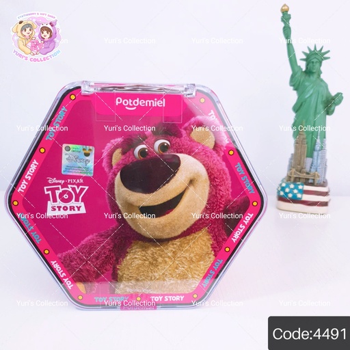 [4491] Blind Box Lotso Bear "Potdemiel ToyStory Strawberry"