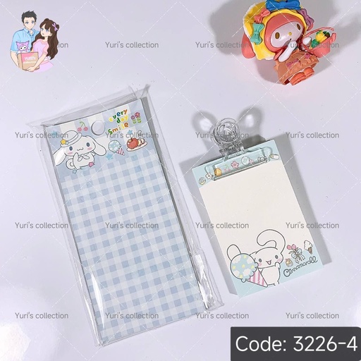 [3226-4] Cinnamon Notepad (blue)