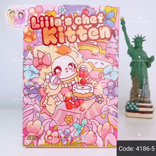 [4186-5] Blind Box Liila's Lucky Cat "Liila's Chef Kitten Series V4"