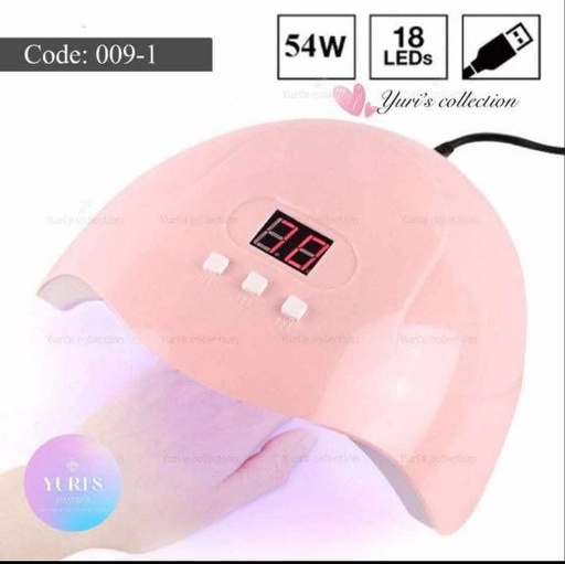 [009-1] 54W Professional Nail Lamp "Pink"