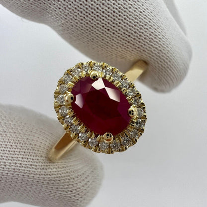 [3057-6] Red Crystal Ring 