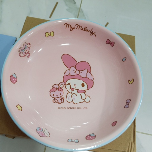 [3599-7] License Ceramic Round Plate \ MM (M)