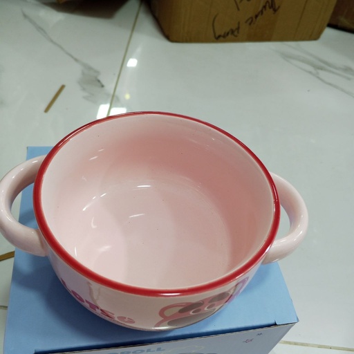 [3493-3] Ceramic Bowl \ Lotso