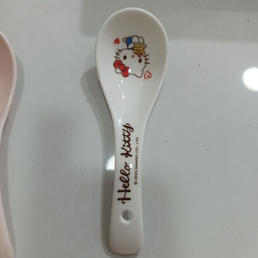 [3947-7] License Ceramic Spoon \ HK