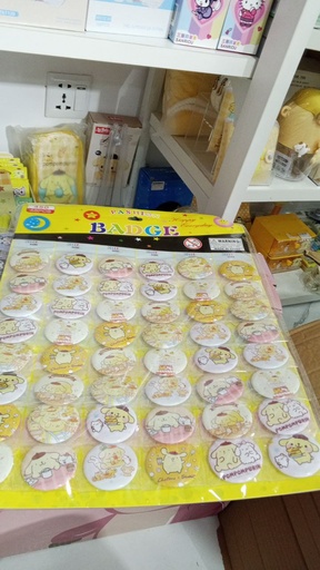 [3676-4] Sanrio Pin/ PomPomPurin (48pcs) 