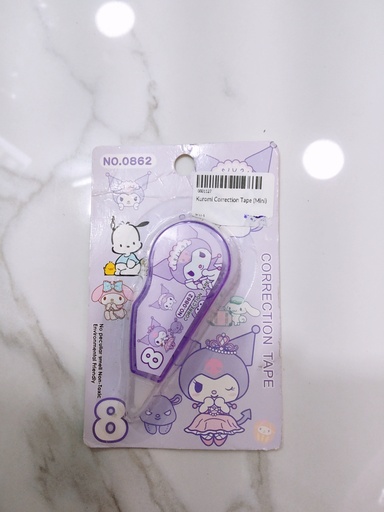 [3411-1] Kuromi Correction Tape (Mini)