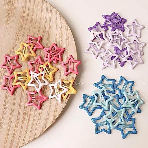 [3614] Star Clips (10 Pcs)