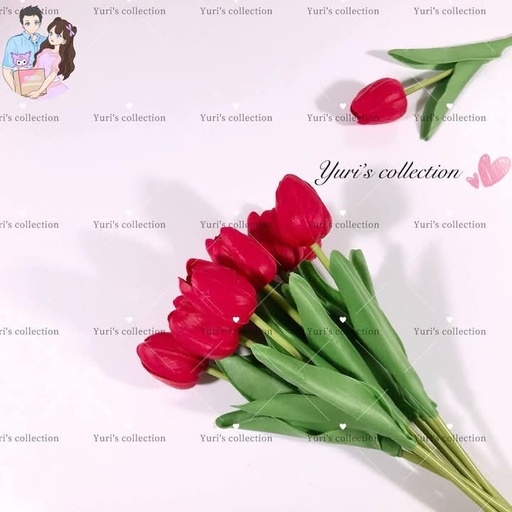 [3821-8] Tulips (Red)