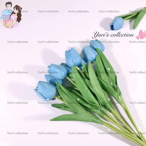 [3821-5] Tulips (Blue)