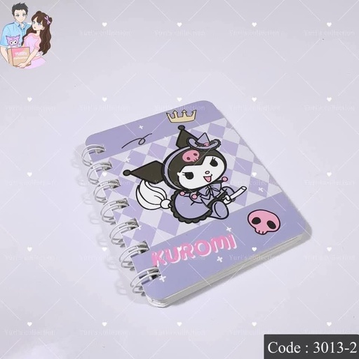 [3013-2] Kuromi Mini Notebook