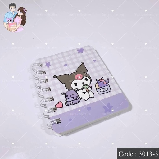 [3013-3] Kuromi Mini Notebook