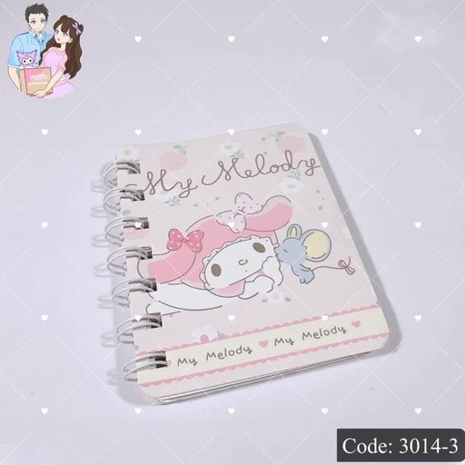 [3014-3] Mymelody Mini Notebook