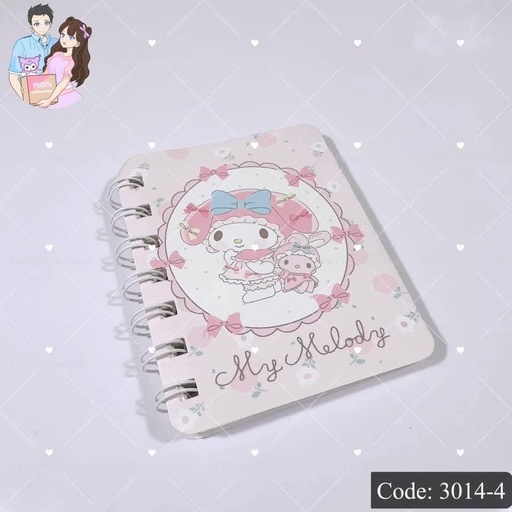 [3014-4] Mymelody Mini Notebook