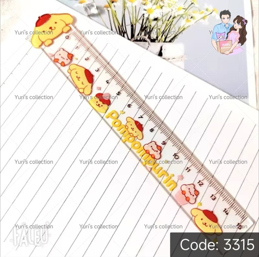 [3315-4] Ruler \ Pompompurin 