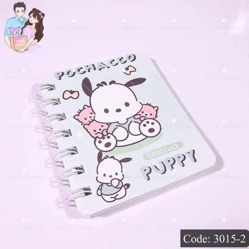 [3015-2] Pochacco Mini Notebook