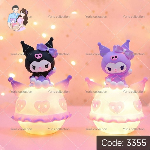 [3355] Kuromi Moon Lamp