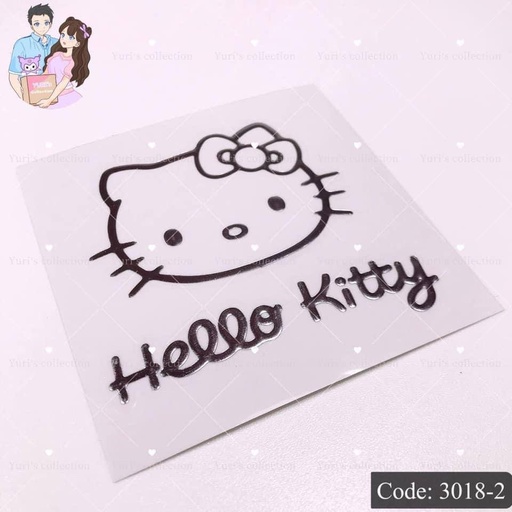 [3018-2] Sanrio Metal Sticker \ HK