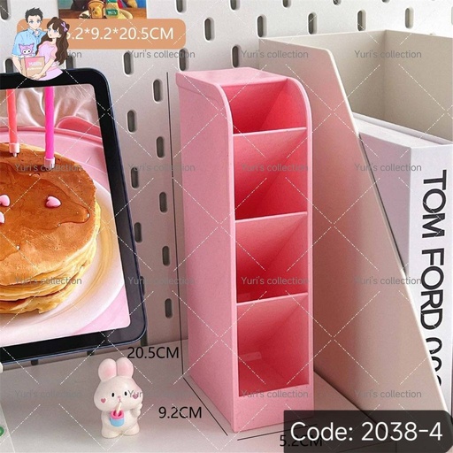 [2038-4] Cute Pen Stand (Pink)(S)