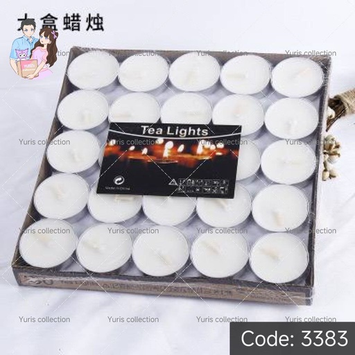 [3383-1] Candle Tea Light (5pcs)