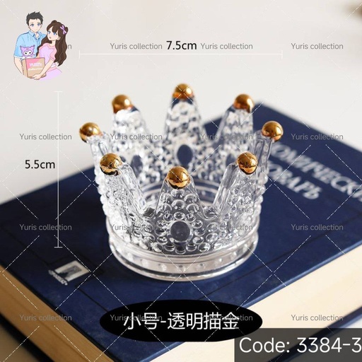 [3384-3] Aesthetic Crown Glass