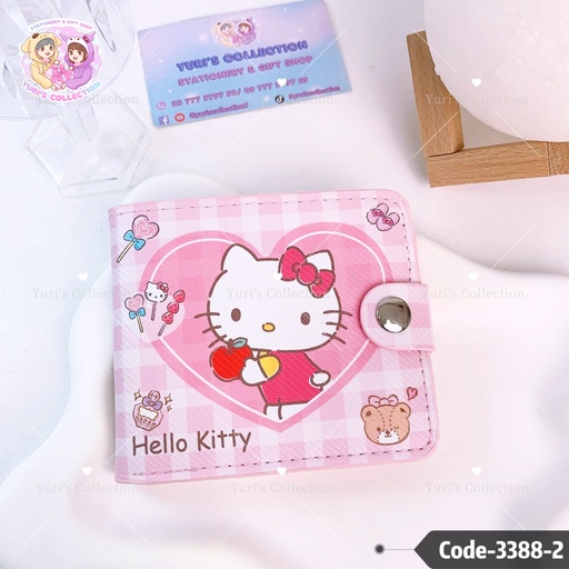 [3388-2] Sanrio Wallet \ HelloKitty 