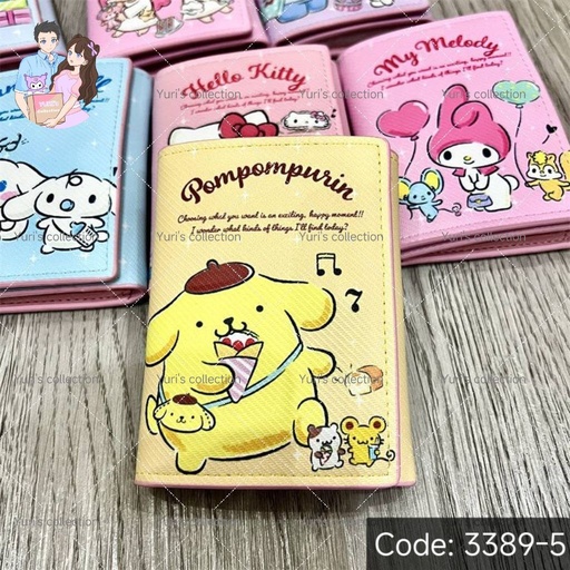 [3389-5] Sanrio Wallet (PomPom)