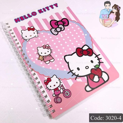 [3020-4] A5 Coil Book \ HelloKitty 