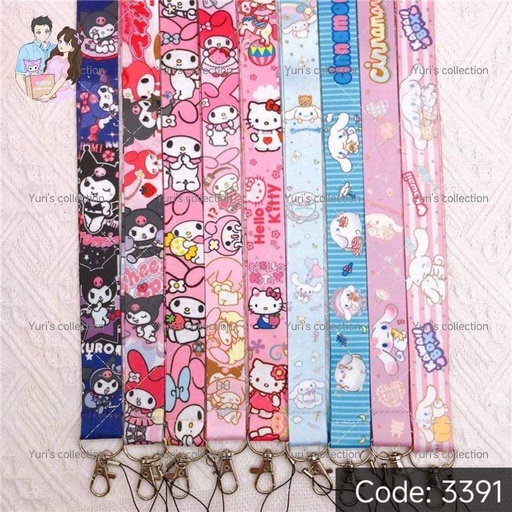 [3391-4] Sanrio Lanyard