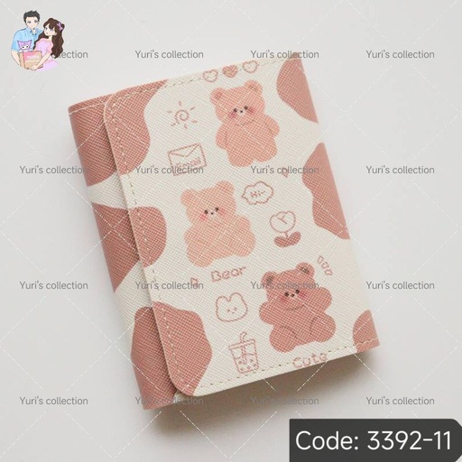 [3392-11] Sanrio Wallet \ Cute Bear