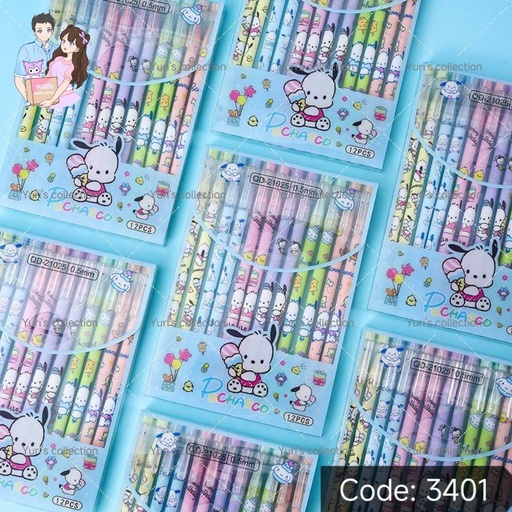 [3401] Pochaco Pen (12pcs)