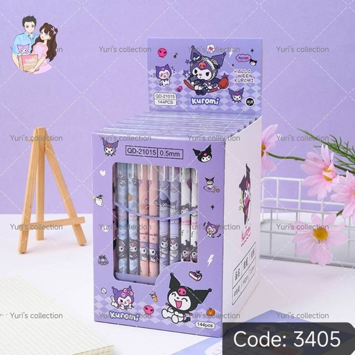 [3405] Kuromi Pen (12pcs)