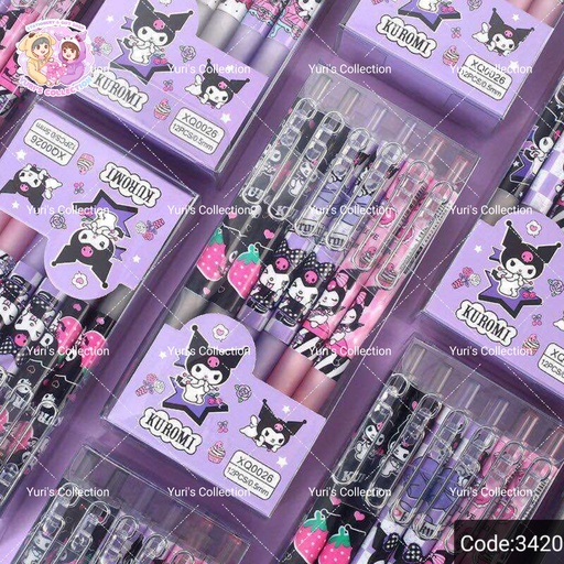 [3420] Kuromi Pen (12pcs)