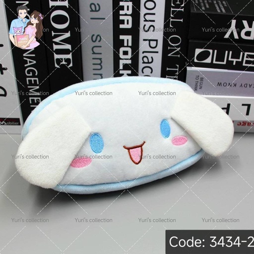 [3434-2] Cinnamon Fluffy Pencil Case